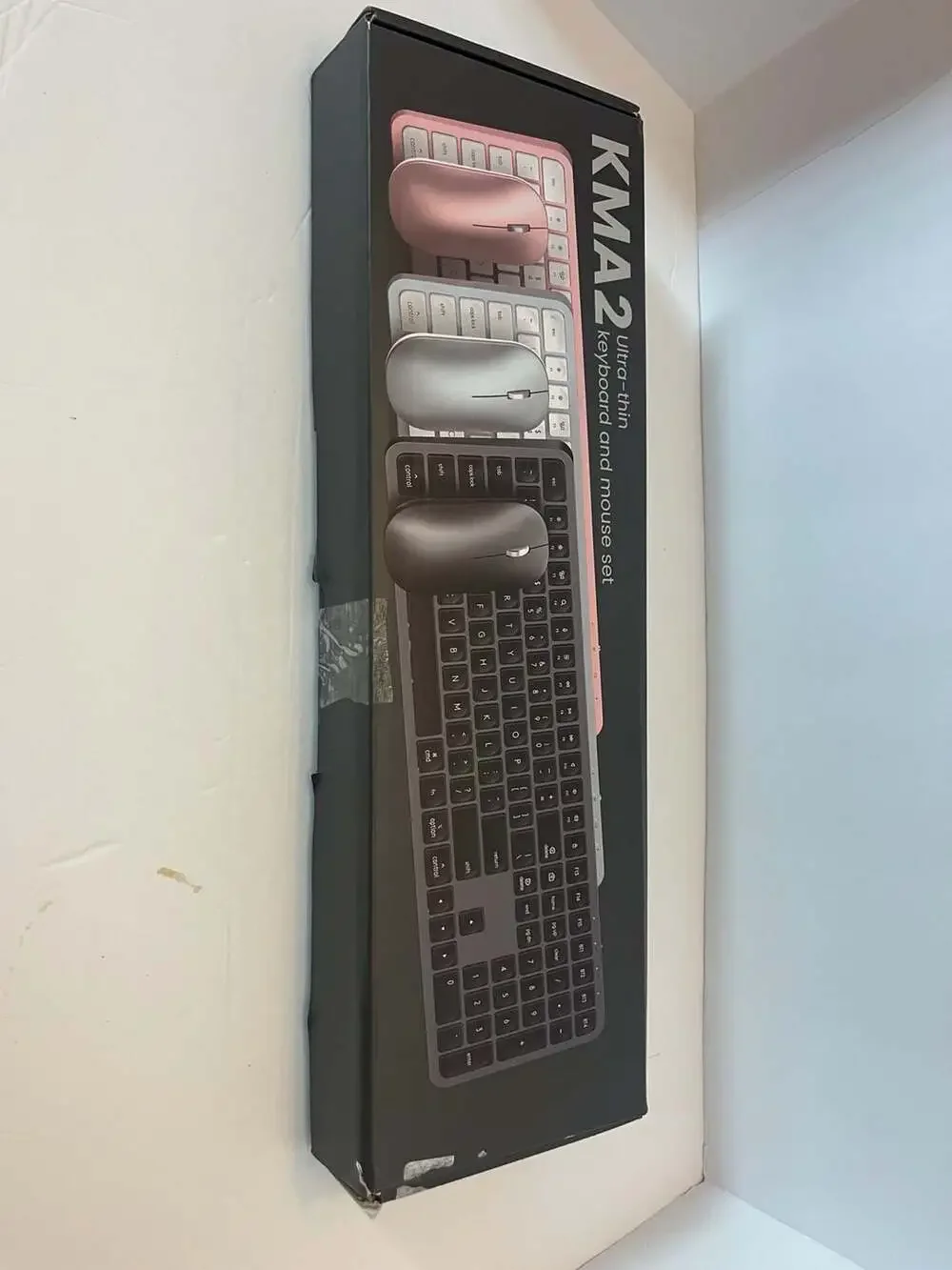 SABLUTE KMA2 Ultra-Thin Rechargeable Bluetooth Keyboard and Mouse Combo
